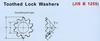 Toothed Lock Washers 3