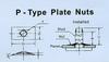 P-Type Plate Nuts